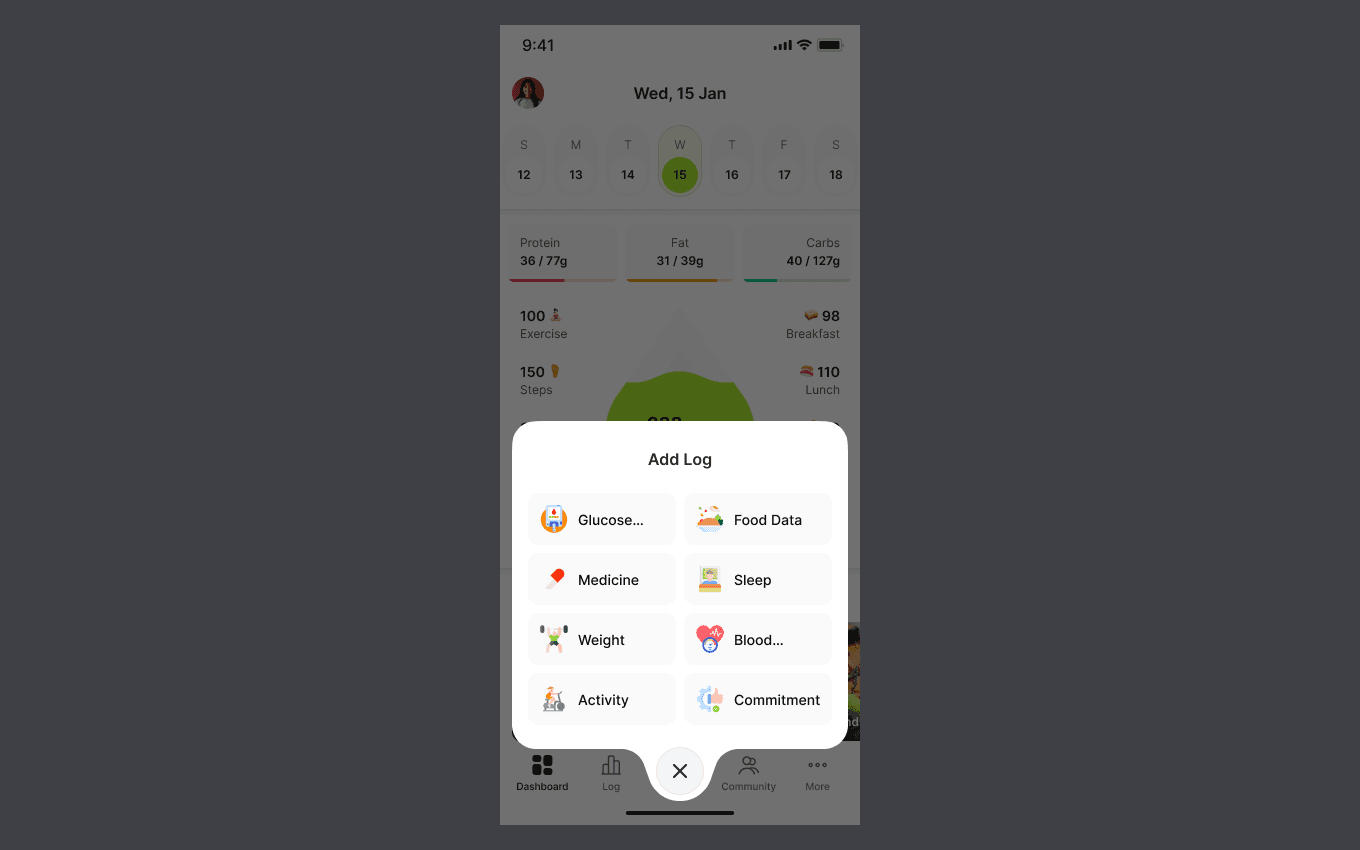 Diablyst App Home - Logging Inputs