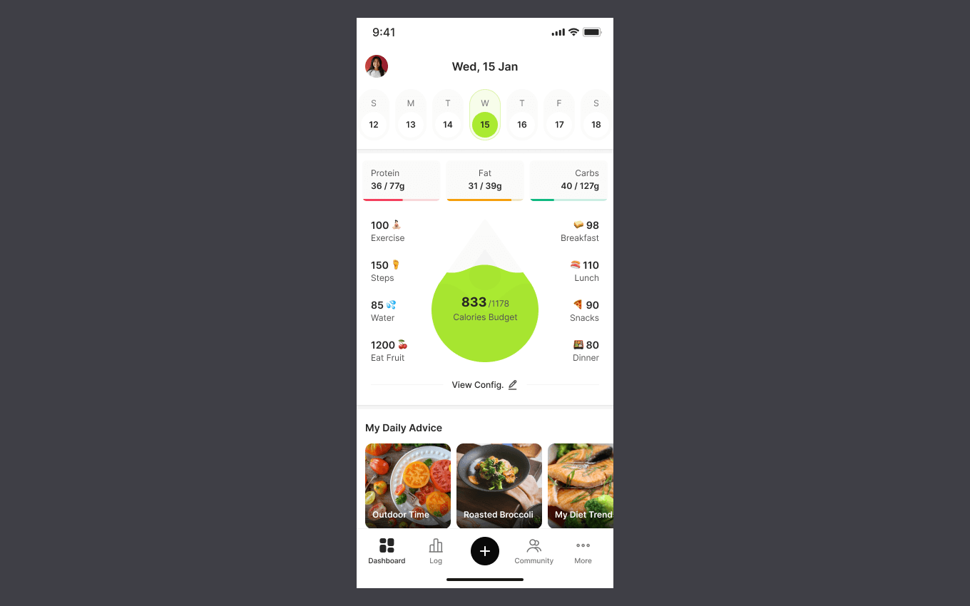 Bringing Daily Diabetes Care into One Screen - Diablyst's First Home Screen Blueprint